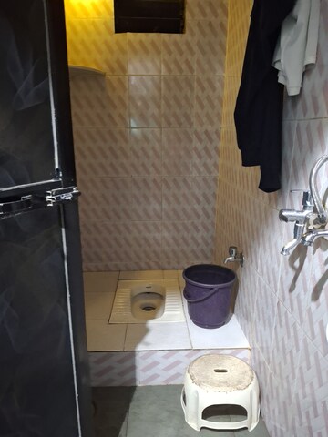Bathroom in 1 RK Apartment at Sector 5 Ghansoli – for Rent