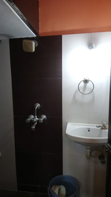 Bathroom in 1 BHK Apartment at Rosa Classic Apartment, Kasarvadavali – for Rent