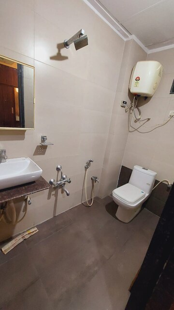 Bathroom in 3 BHK Apartment at Sola – for Rent