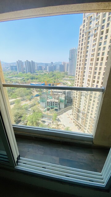Balcony in 2 BHK Apartment at Dosti West County Phase 4 Dosti Pine, Balkum Pada – for Rent