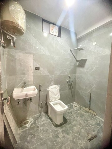 Bathroom in 3 BHK Builder Floor at Paryavaran Complex – for Rent