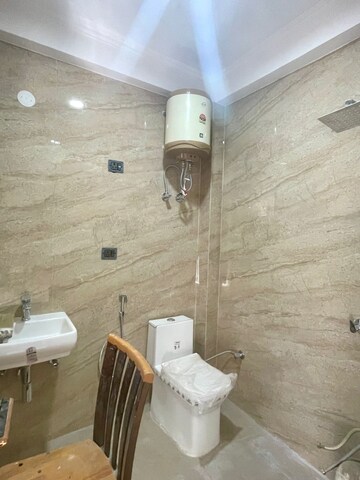 Bathroom in 3 BHK Builder Floor at Paryavaran Complex – for Rent