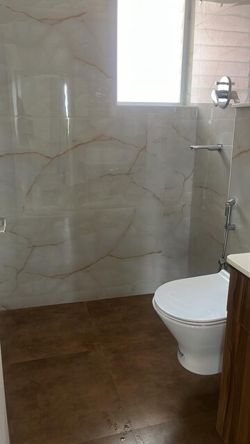 Bathroom in 2 BHK Apartment at Domlur – for Rent