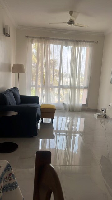 Living Room in 2 BHK Apartment at Domlur – for Rent