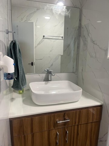 Bathroom in 2 BHK Apartment at Domlur – for Rent