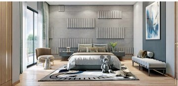 Bedroom in 4 BHK Apartment at Adani Lushlands, Gwal Pahari – for Sale