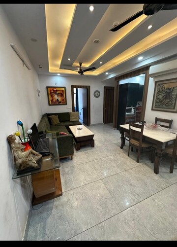Living Room in 2 BHK Apartment at Charms Castle, Raj Nagar Extension – for Rent