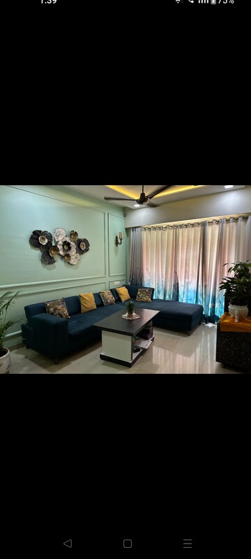 Living Room in 2 BHK Apartment at Rosa Gardenia, Ghodbunder Road – for Sale