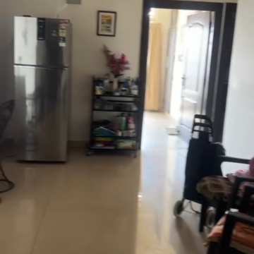 Living Room in 3 BHK Apartment at Amrapali Platinum, Sector 119 – for Sale