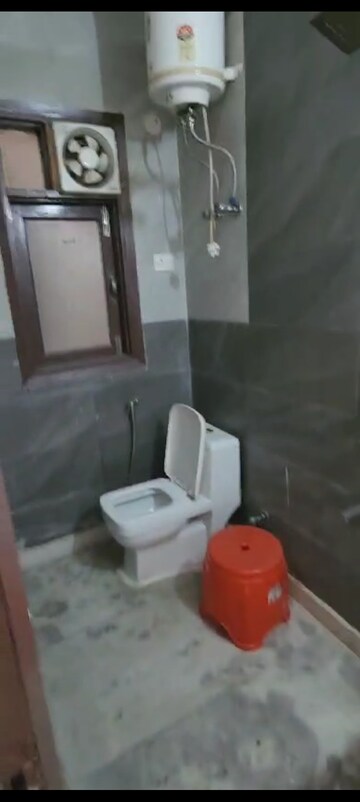 Bathroom in 1 BHK Builder Floor at Paryavaran Complex – for Rent