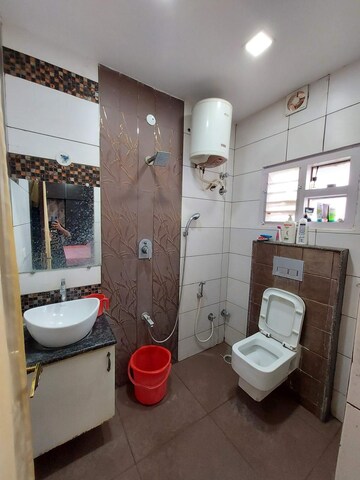 Bathroom in 3 BHK Builder Floor at Kaggadasapura – for Rent