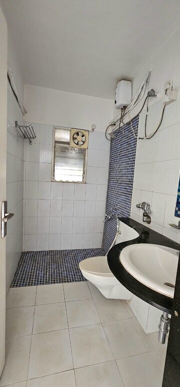 Bathroom in 2 BHK Apartment at Nagpal Meadows Habitat, Pashan – for Rent