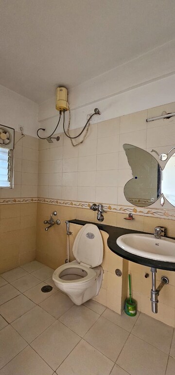 Bathroom in 2 BHK Apartment at Nagpal Meadows Habitat, Pashan – for Rent