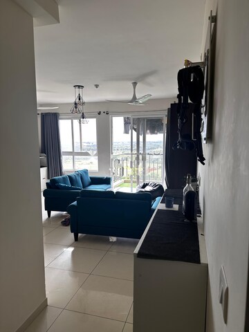 Living Room in 3 BHK Apartment at Godrej 24 Sarjapur, Sarjapur Road – for Rent