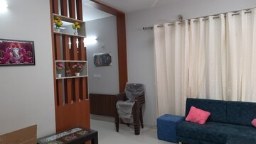 Living Room in 3 BHK Apartment at Shela – for Rent