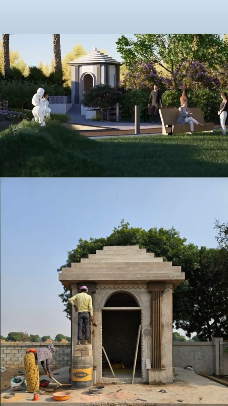 Exterior View, yaduraj-samsara  600 Sq.Yd. Plot In Prithvisinghpura At Naiwala Jaipur 8399065