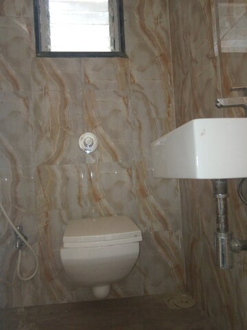 Bathroom in 1 BHK Apartment at Lotus Link Square, Malad West – for Rent