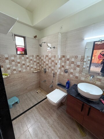 Bathroom in 3 BHK Apartment at Satellite – for Rent