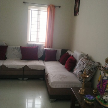 Living Room in 2.5 BHK Apartment at GKs Pride, Shaili Gardens – for Sale