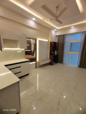 Living Room in Studio Builder Floor at Ashoka NCR Green Extension, Sector 1 Greater Noida – for Sale
