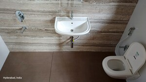 Bathroom in 3 BHK Apartment at Bachupally – for Sale
