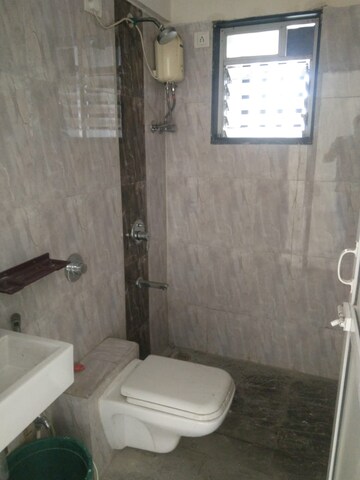 Bathroom in 2 BHK Apartment at Lotus Link Square, Malad West – for Rent