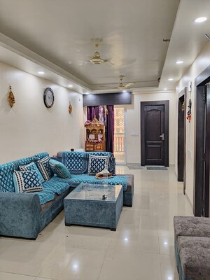 Living Room in 2 BHK Apartment at Aims Greens Avenue, Sector 4, Greater Noida – for Sale