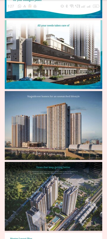  Shop – Exterior View View at Godrej Emerald Waters, Pimpri - for Sale