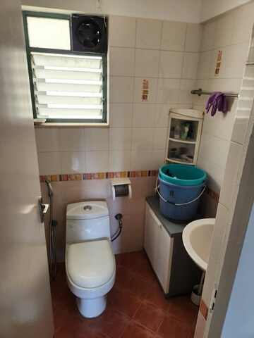 Bathroom in 2 BHK Apartment at Clover Park View, Koregaon Park – for Rent