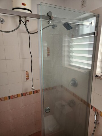 Bathroom in 2 BHK Apartment at Clover Park View, Koregaon Park – for Rent