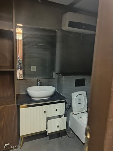Bathroom in 4 BHK Builder Floor at Gurugram CGHS, Sector 56 – for Rent