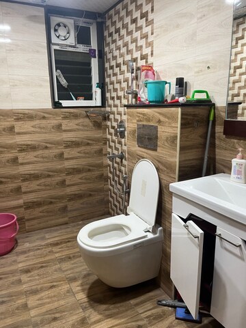 Bathroom in 3 BHK Apartment at Renaissance Prospero, Hebbal – for Rent