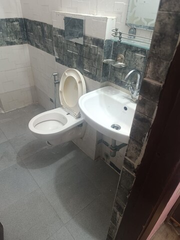 Bathroom in 2 BHK Apartment at Krish Aura, Alwar Bypass Road – for Rent