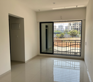 Living Room in 1 BHK Apartment at Leena Bhairav Residency, Kanakia Road – for Sale