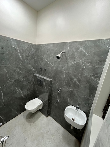 Bathroom in 1 BHK Builder Floor at Om Sai City Dombivli, Nilaje N V – for Sale