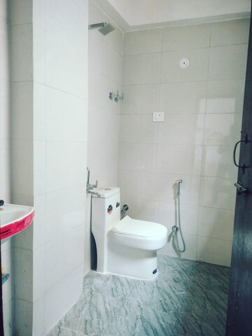 Bathroom in 1 BHK Builder Floor at Paryavaran Complex – for Rent