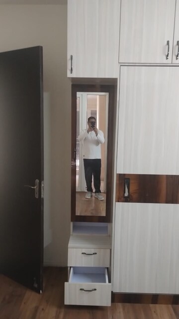 Building Lobby in 3 BHK Apartment at Ashar Sapphire, Kapur Bawdi – for Rent
