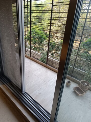 Balcony in 3 BHK Apartment at Kalpataru Hills Phase II, Manpada – for Rent