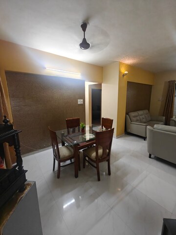 Living Room in 2 BHK Apartment at Harsh Vihar, Aundh – for Rent