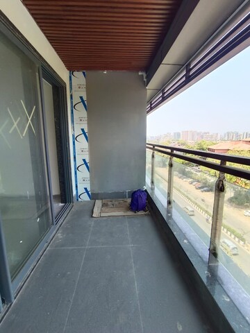 Balcony in 3 BHK Apartment at Roodraksh Golf Walk, Chembur – for Rent