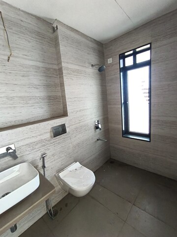 Bathroom in 3 BHK Apartment at Roodraksh Golf Walk, Chembur – for Rent