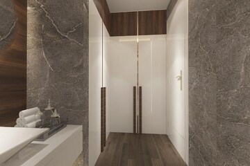 Building Lobby in 3 BHK Builder Floor at Sector 26 – for Sale
