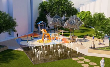 3 BHK Builder Floor – Exterior View View at Nimbus The Palm Village, Sector 22a Yamuna Expressway - for Sale