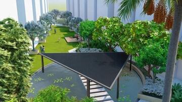 Balcony in 3 BHK Builder Floor at Nimbus The Palm Village, Sector 22a Yamuna Expressway – for Sale