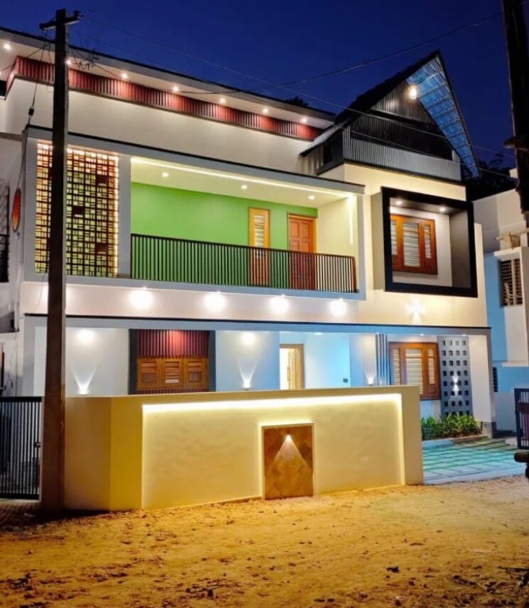 Exterior View, mundur 3 Bedroom 1200 Sq.Ft. Villa In Mundur Palakkad 8400208