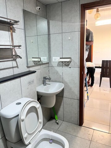 Bathroom in 2 BHK Apartment at Prestige Song Of The South, Yelenahalli – for Rent