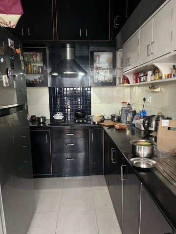 Kitchen in 3 BHK Apartment at Renaissance Prospero, Hebbal – for Rent