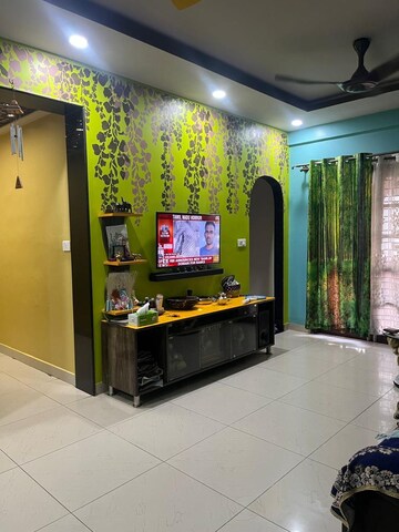 Living Room in 3 BHK Apartment at Renaissance Prospero, Hebbal – for Rent