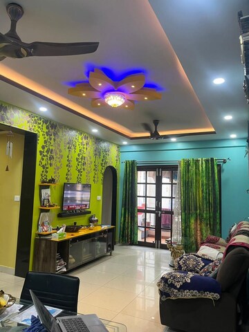 Living Room in 3 BHK Apartment at Renaissance Prospero, Hebbal – for Rent