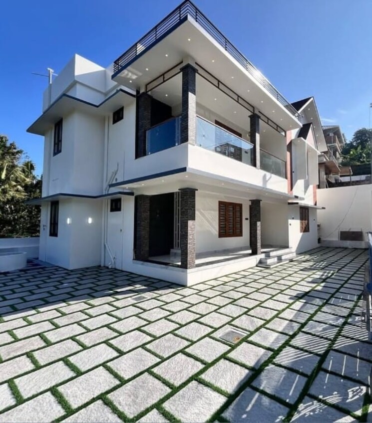 Exterior View, ottapalam 3 Bedroom 1100 Sq.Ft. Villa In Ottapalam Palakkad 8400346